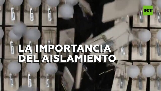VIDEO: Muestran la importancia del distanciamiento social para evitar el caos