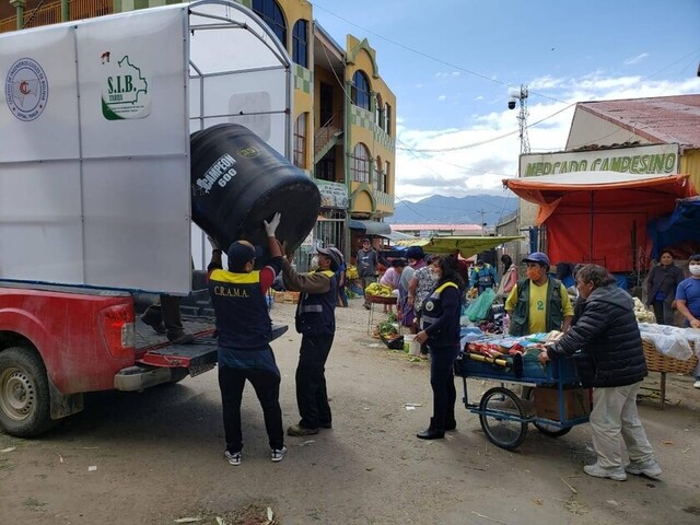 Mercado Campesino en Tarija brinda atenciones con normalidad