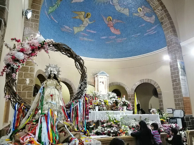 Virgen de Chaguaya ruega por nosotros, líbranos del coronavirus