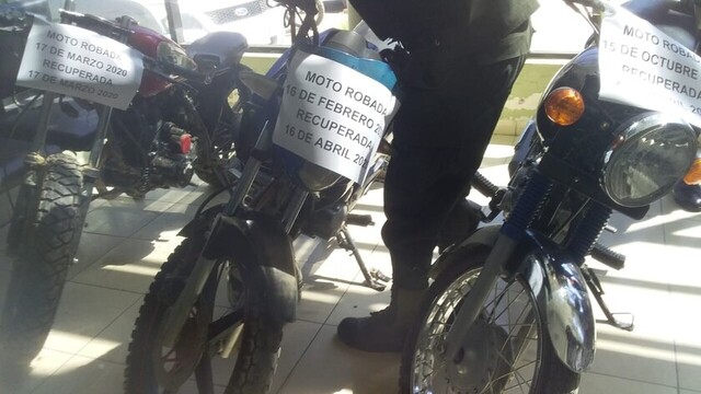 Diprove:   Recuperan 6 motocicletas y  van tras el rastro de “El Olala”