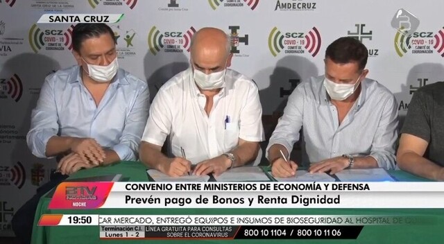 FFAA acompañarán a brigadas móviles en el pago de bonos y Renta Dignidad