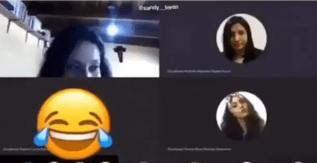 Insultó a su profesora en una clase virtual