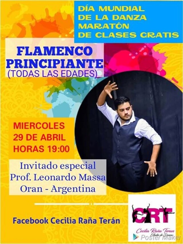 Abril en Tarija: Clases gratuitas en diferentes estilos por el "Día Internacional de la Danza"
