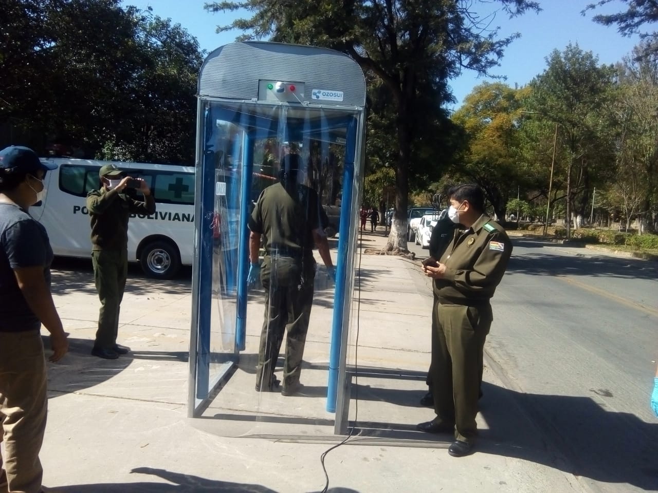 Los túneles de desinfección  no son una garantía de salud