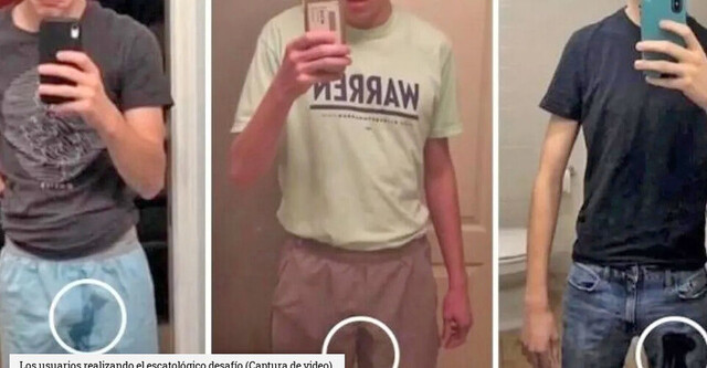 Hacerse pis, el asqueroso furor en TikTok