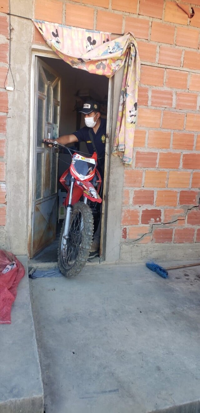 Diprove recuperó 3 motocicletas robadas