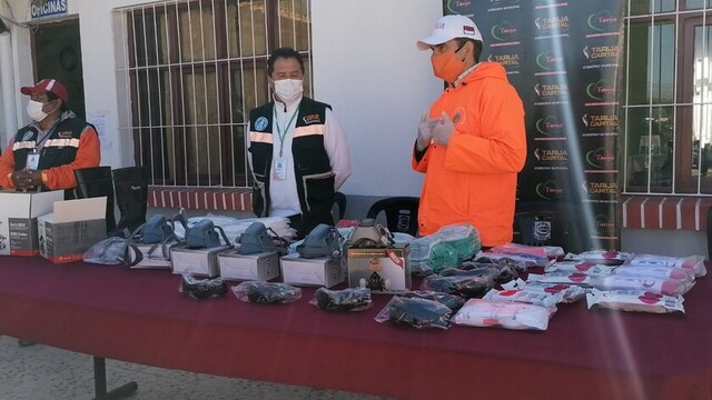 Embajada Sueca dona equipamiento de bioseguridad para funcionarios de EMAT