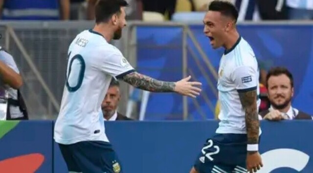El llamado de Messi a Lautaro Martínez