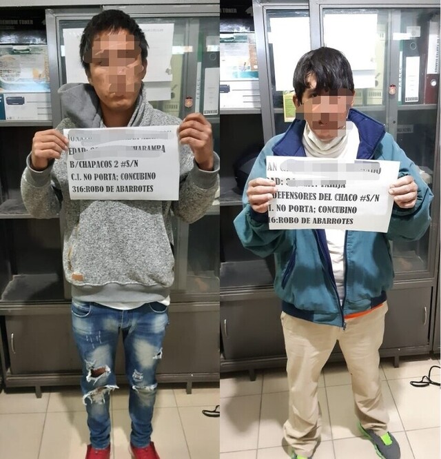 Casi “linchan” a 2 sujetos por robar víveres