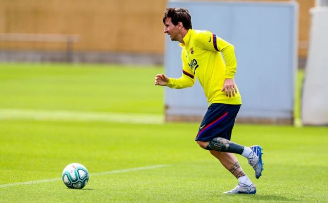 La razón por la que Messi no estuvo en la práctica culé