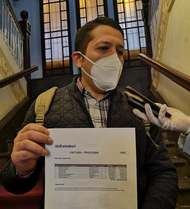 Gobernación de Tarija niega sobreprecio en adquisición de equipos