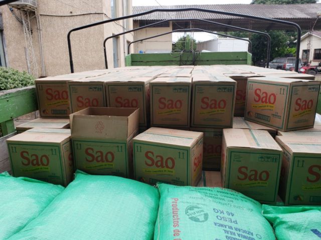 Subgobernador de Bermejo recibe alimentos de la canasta alimentaria y anuncia pronta entrega