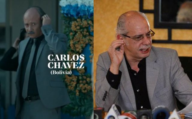 Carlos Chávez y su aparición en la serie “El Presidente”