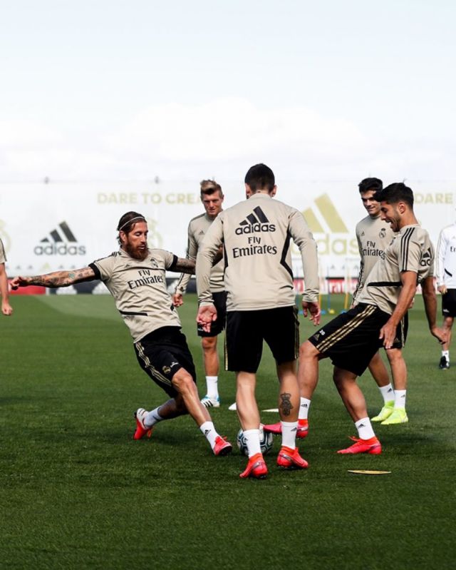 Así se preparó el Real Madrid de Zidane para entrar en acción este domingo (Video)