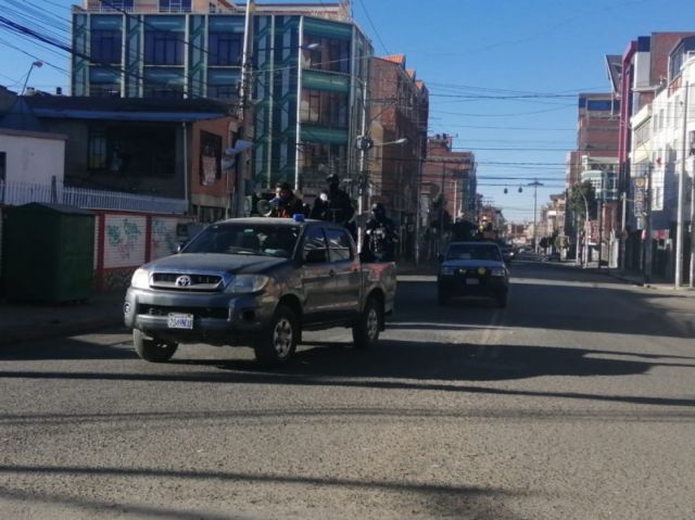 La Paz es encapsulada para evitar mayor propagación del Covid-19