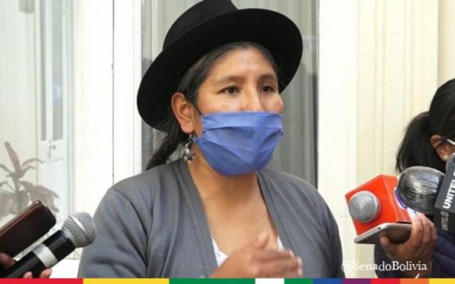 Senadora Chiri critica al Gobierno y pide elecciones