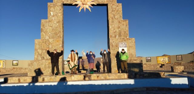 Zona alta de Tarija celebró un solsticio de invierno diferente