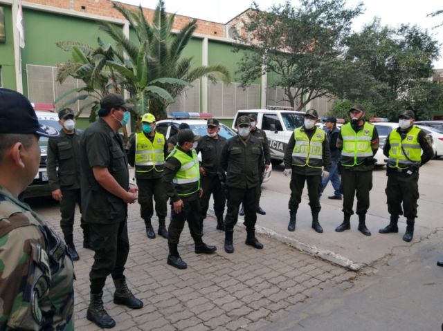 El miedo, impotencia y lucha  de los policías ante el covid-19