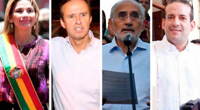 Candidatos critican a Áñez tras promulgar la ley de elecciones