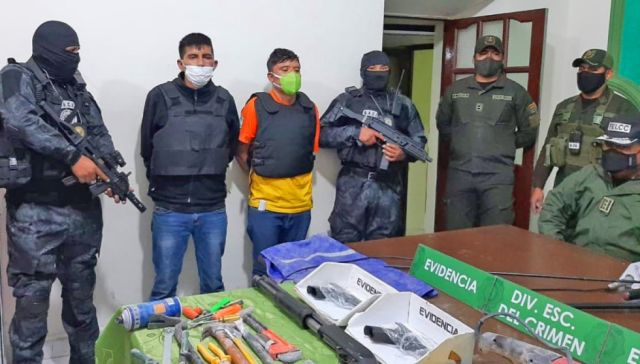 Al penal sujetos que casi  roban al Banco Unión