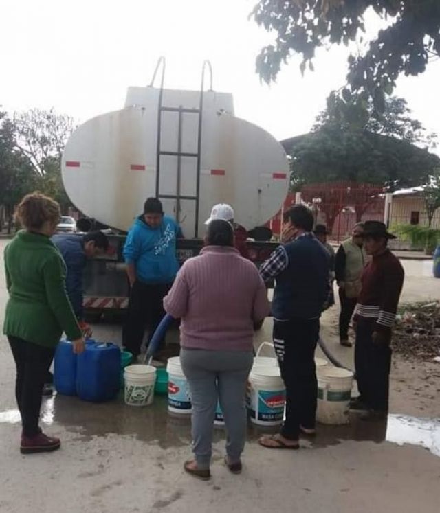 En plena pandemia, 4 zonas de Cercado no tienen agua potable