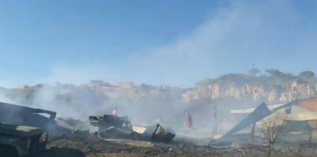 Se registra incendio en Tomatitas