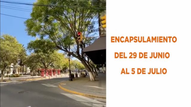 Durante encapsulamiento se suspende las actividades de transporte, servicios financieros y abastecimiento