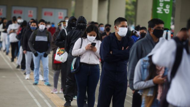 Perú es el quinto país con más contagios por covid-19 a nivel mundial y el segundo en Suramérica