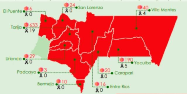 Uriondo y San Lorenzo entre los municipios en zona roja por Covid