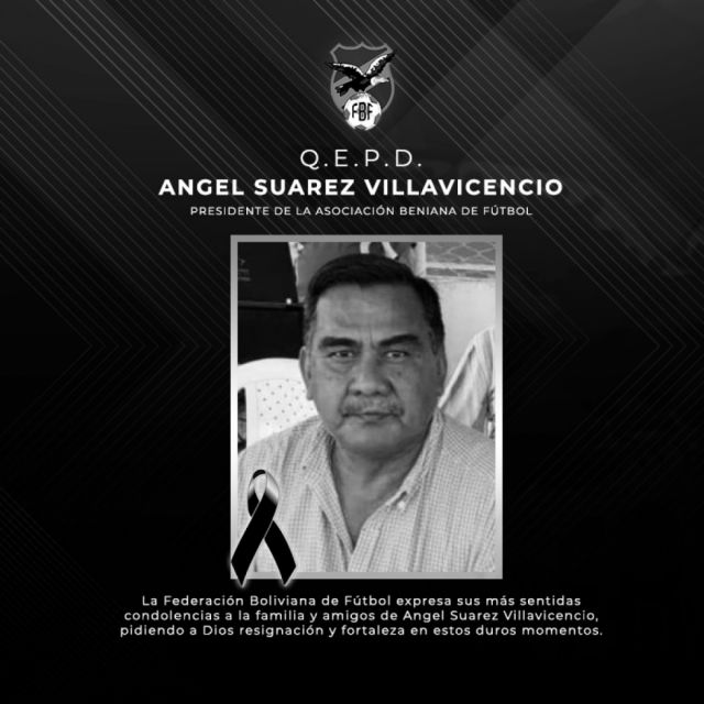 Falleció el presidente de la Asociación Beniana de Fútbol