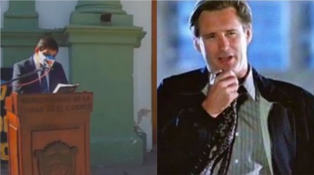 Político argentino copió el discurso de la película ‘Día de la Independencia’ en acto oficial (Video)