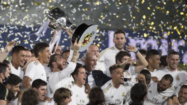 ¡Real Madrid campeón de España!