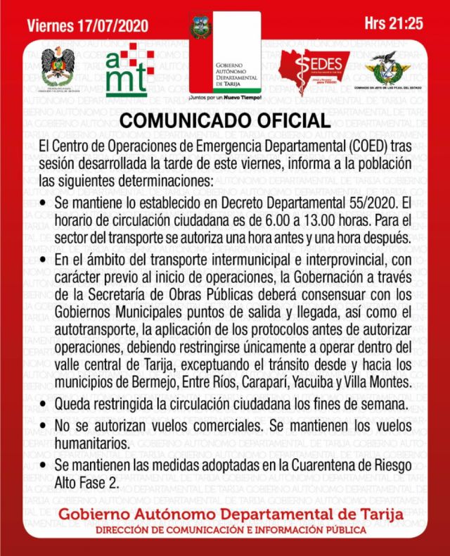 Obras Públicas definirá el transporte interprovincial