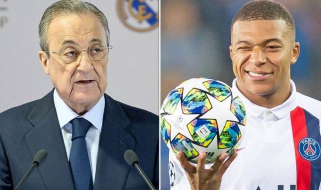 Florentino habló del fichaje de Mbappé