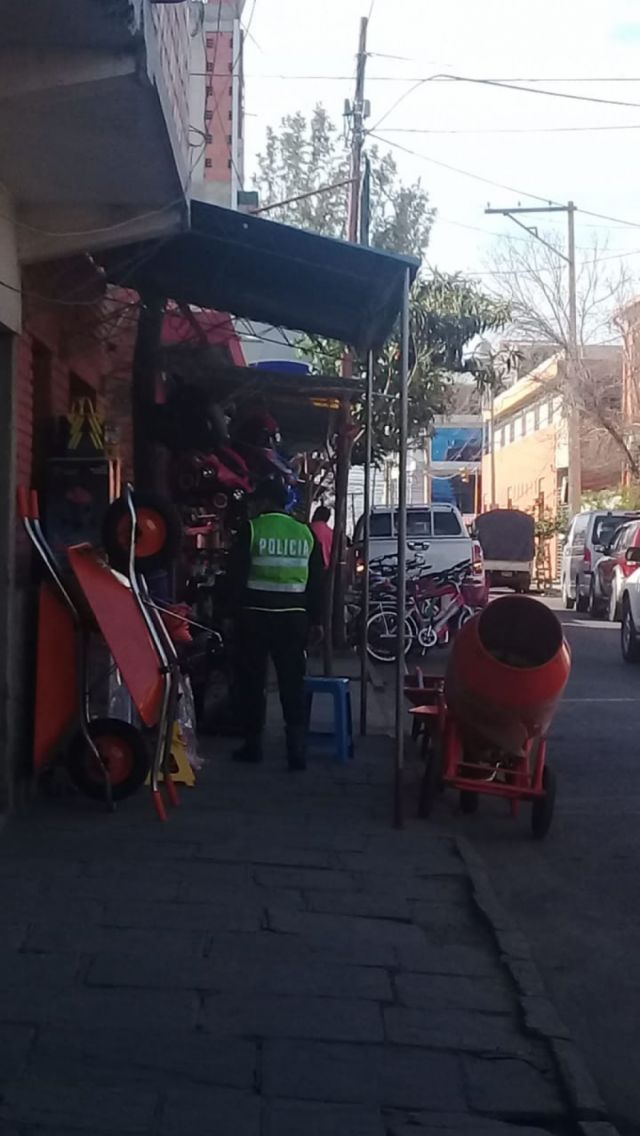 Operativos de control en la zona de La Loma