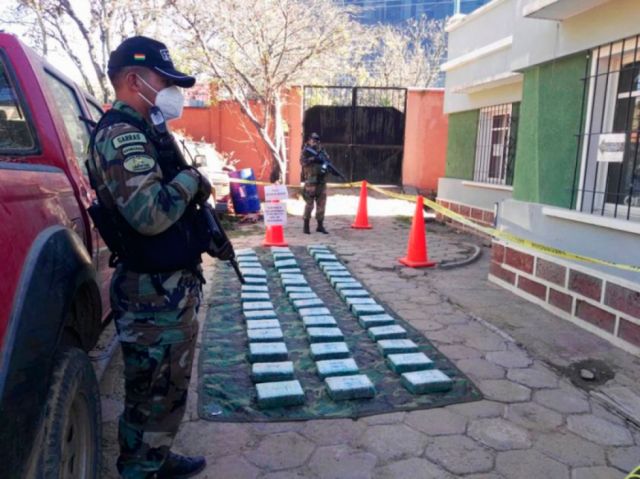FELCN: decomisan marihuana valuada en más de Bs 1,3 MM