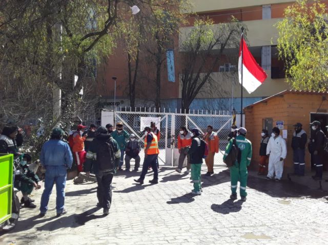 Tarija: Trabajadores de EMAT ingresaron en huelga y paralizaron actividades