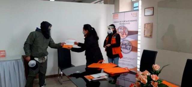 Sectores productivos reciben protocolo sanitario