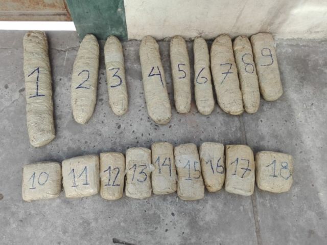 Envían a la cárcel a dos sujetos por tráfico de marihuana  en Bermejo