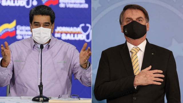 Desde Bolsonaro hasta Maduro, el manejo actual del Covid en la región