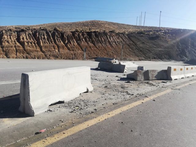 Daños en la carretera