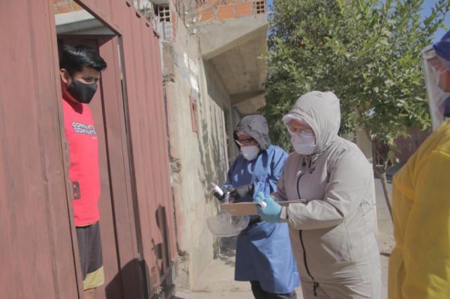 Gobernación y Alcaldía de Tarija continúan trabajos de rastrillaje en el barrio Avaroa