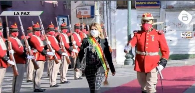 Presidenta de Bolivia, Jeanine Áñez