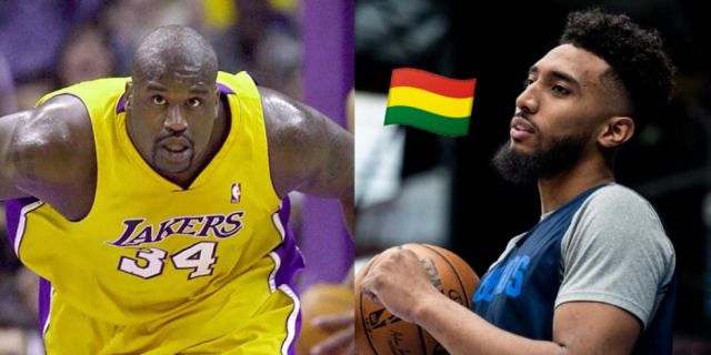 La foto de Josh Reaves con Shaquille O'Neal