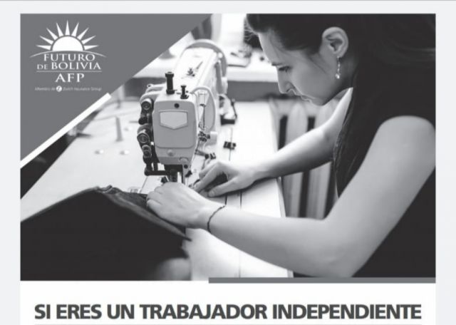 Futuro de Bolivia AFP informa cómo asegurarte si eres un trabajador independiente