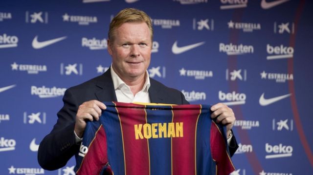 Koeman: “No sé si tengo que convencer a Messi”