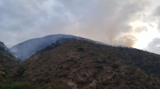 Continúa el Incendio en Pajchani-Tarija