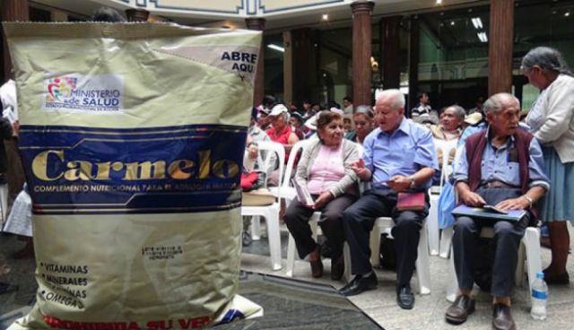 Carmelo: El suplemento nutricional llega solo al 50% de los adultos mayores