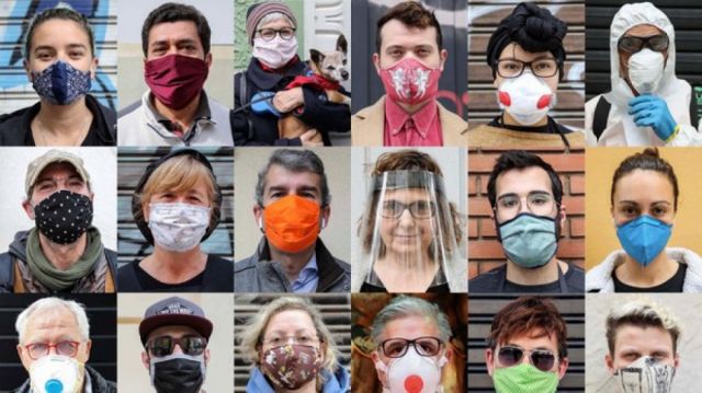 Ni las pantallas ni las mascarillas con válvula protegen del Covid