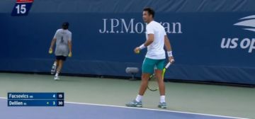 Ahora: Hugo Dellien juega ante Fucsovics por US Open